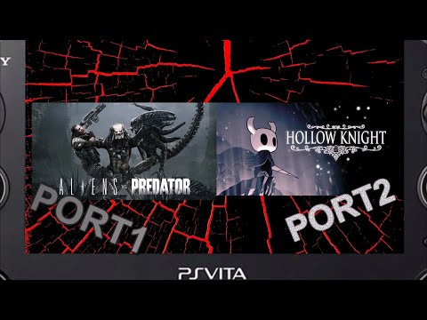 Порты Alien vs Predator и Hollow Knight на PS Vita+эксперимент. (Конец ноября 2023)
