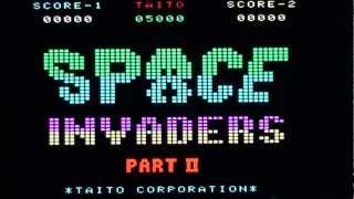 Space Invaders Part II on PS2. Gameplay & Commentary