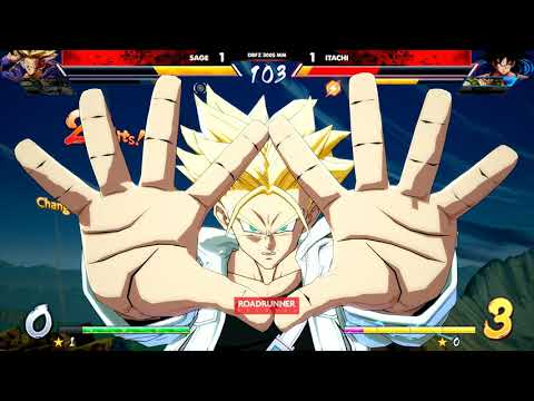 DBFZ $300 Money Match @ ECT 2019 - Sage vs Itachi (4K/60fps]