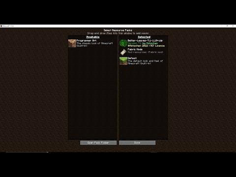 How to download and add your RESOURCE PACK to your Minecraft 1.19.2 SKLauncher's profile (Fabric)