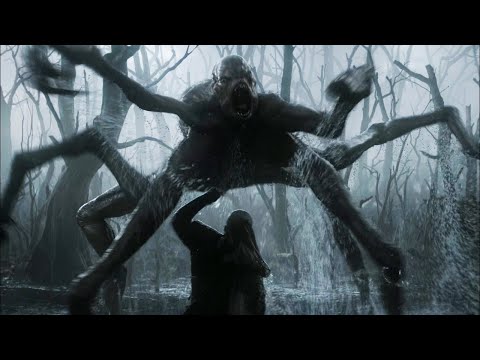 Geralt fights Kikimora - The Witcher S01E01 The End's Beginning