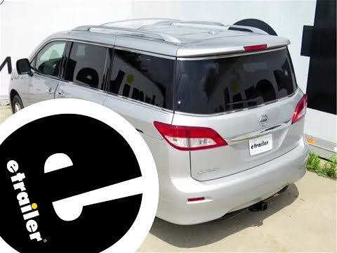 etrailer | DIY Install: Curt Trailer Hitch Receiver on your 2015 Nissan Quest