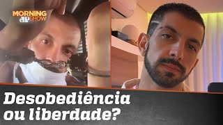 Ex-MTV algemado por não usar máscara esquenta discussão | Morning Show