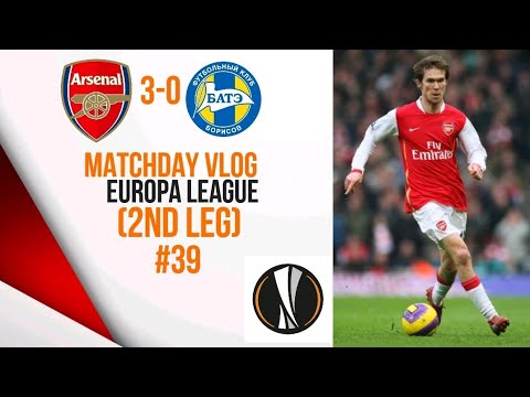Arsenal 3-0 Bate Borisov | Stade Rennais here we Come | Matchday Vlog | (Europa League)
