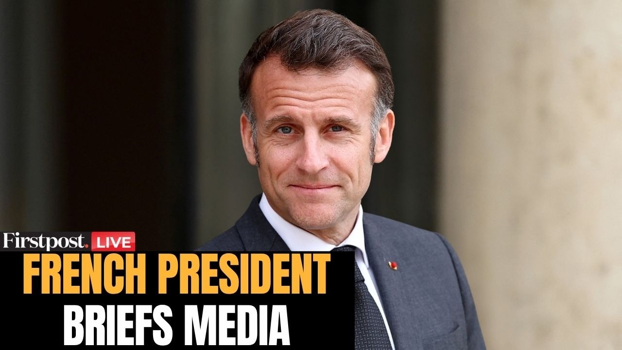 LIVE: French President Macron Briefs Press at Disneyland Paris