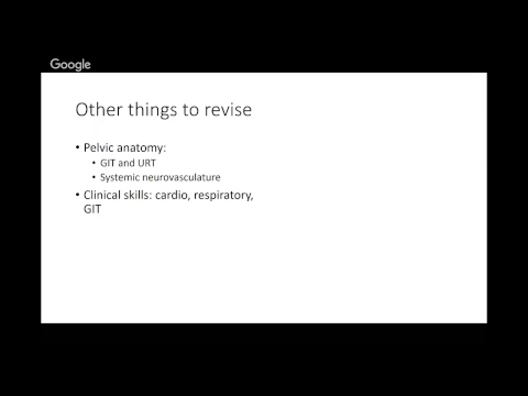 Year 2 Revision Lecture 2017: Reproductive System