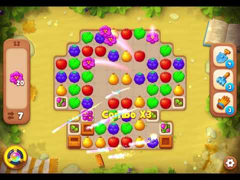 Gardenscapes Level 52 [No Boosters]