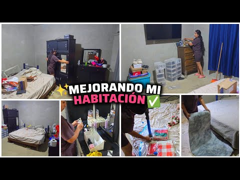 GETTING OUR ROOM BETTER ✨️ 😍 We Moved the Furniture ✅️ + Cleaning 🧹