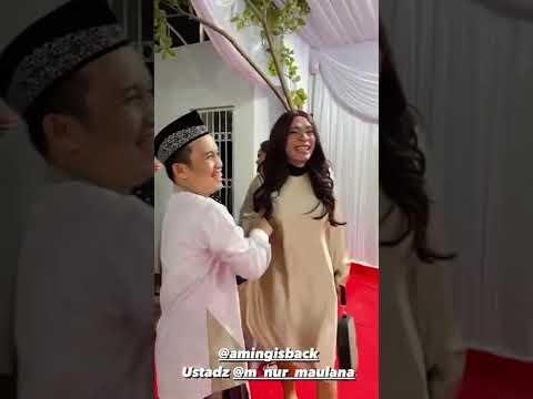 Reaksi Ustad Maulana ketemu Aming😅 #ustadmaulana #aming