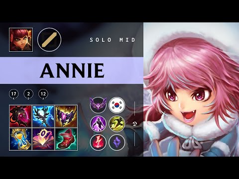 Annie Mid vs Ryze - KR Master Patch 25.24