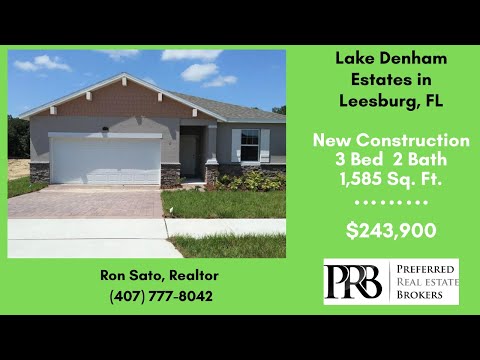 Leesburg, FL New Construction for $243,900
