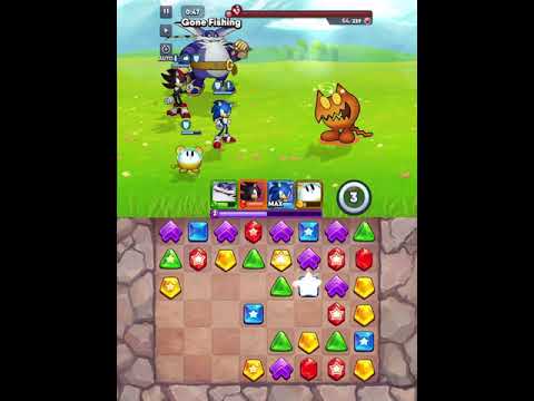 SEGA Heroes (iOS) - KapuKapu: Class 4 - 200m+ Damage (ChuBei/Sonic/Big/Shadow)