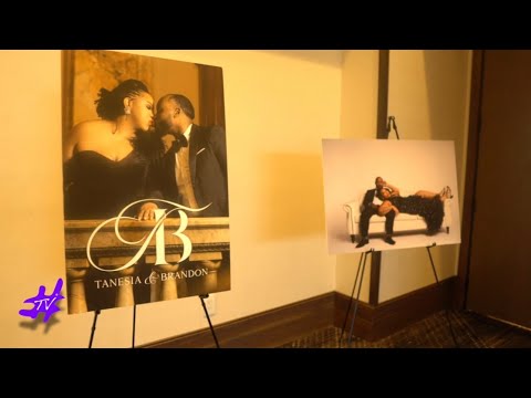 Tanesia & Brandon wedding reception 