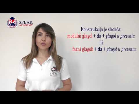 Serbian Lesson 5.4 - Modal verbs - Serbian language courses