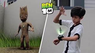 Ben 10: Groot Transformation in Real Life - Live Action Short film