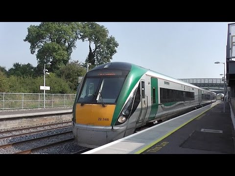 IE 22000 Class ICR Train number 22346 Departing Kildare Station