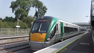 preview picture of video 'IE 22000 Class ICR Train number 22346 Departing Kildare Station'