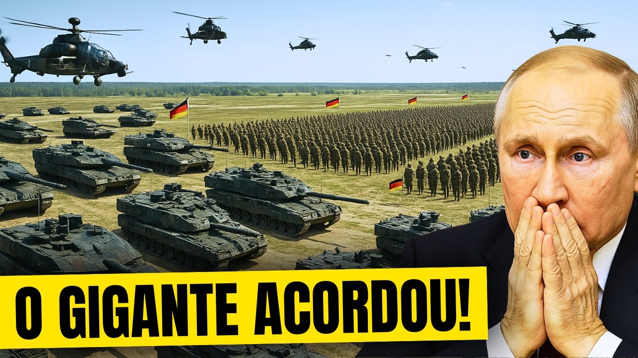 Nem a OTAN Esperava Isso! ALEMANHA Volta com Força TOTAL