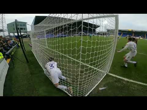 Fantastic double/triple goal line clearance from Tranmere v Salford 😲
