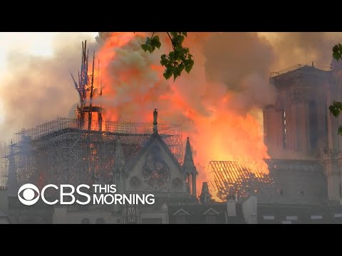 Notre Dame Cathedral devastated by fire in Paris