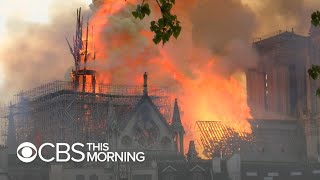 Notre Dame Cathedral devastated by fire in Paris
