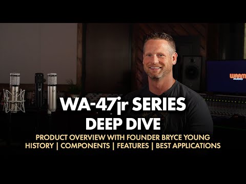 WARM AUDIO WA-47JR SE BLACK Streamlined Version of the Classic '47 Studio Mic image 5