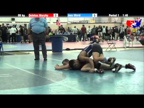 Quinton Murphy vs. Joey Ward at 2013 ASICS University Nationals - FS