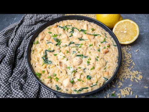 Creamy Chicken Orzo