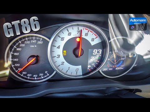 Toyota GT86 Dragon (200hp) - 0-100 km/h Launch Start (60FPS)