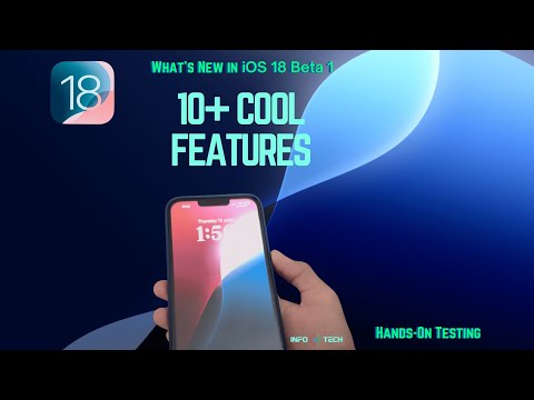 iOS 18 Beta - Hands On - 10+ Cool Features - Info On Tech