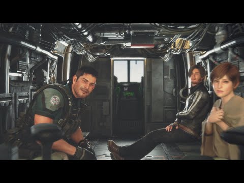 Resident Evil Vendetta (2017): Ending - Chris Redfield, Leon Kennedy and Rebecca Chambers are safe