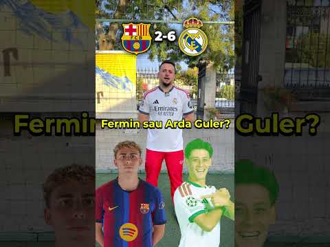 Real Madrid vs Barcelona