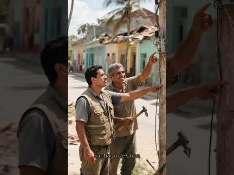 Brigadas de Venezuela y Cuba trabajan en recuperación de servicio eléctrico en Cuba