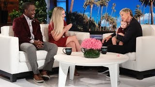 Ellen Chats with Single Mom Ashton Robinson and Her Professor Henry Musoma