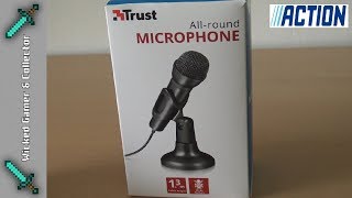 Trust Microphone € 2,99,- Unboxing & Testing .. It's very good 😅