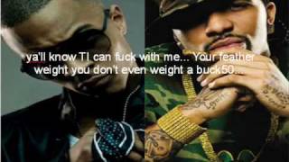 Lean back freestlye (Ti Diss) Lil flip with lyrics