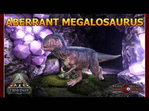 Taming Aberrant Megalosaurus - Ark Survival Evolved Fjordur - Episode 32
