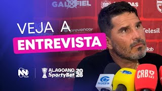 Coletiva | Eduardo Barroca fala após jogo de CRB x ASA | Campeonato Alagoano 2026