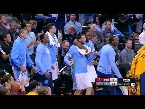 Quarter 2 One Box Video :Nuggets Vs. Rockets, 12/14/2015 12:00:00 AM