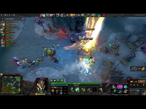 GH-GOD Dota 2 Rubick Pro - 1s Spell Steal Crazy Gameplay [Scepter & Octarine Core]