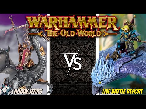 Dark Elves vs High Elves (IN-HOUSE TOURNAMENT) | Warhammer The Old World (Live Battle Report)