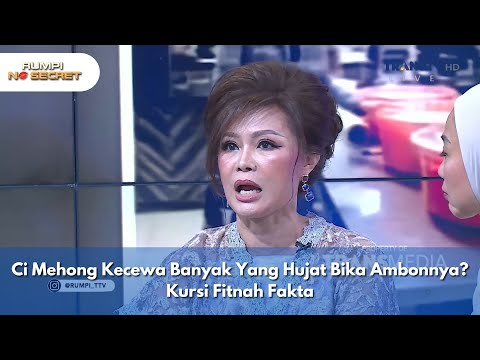 Ci Mehong Kecewa Banyak Yang Hujat Bika Ambonnya? Kursi Fitnah Fakta - RUMPI NO SECRET (12/2/25) P1