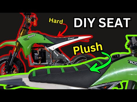 How to make a Custom Seat for your Fast Razor! // SX500, Mx650, Mx500
