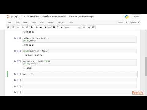 The Modern Python Challenger Date Time Module Overview | packtpub com
