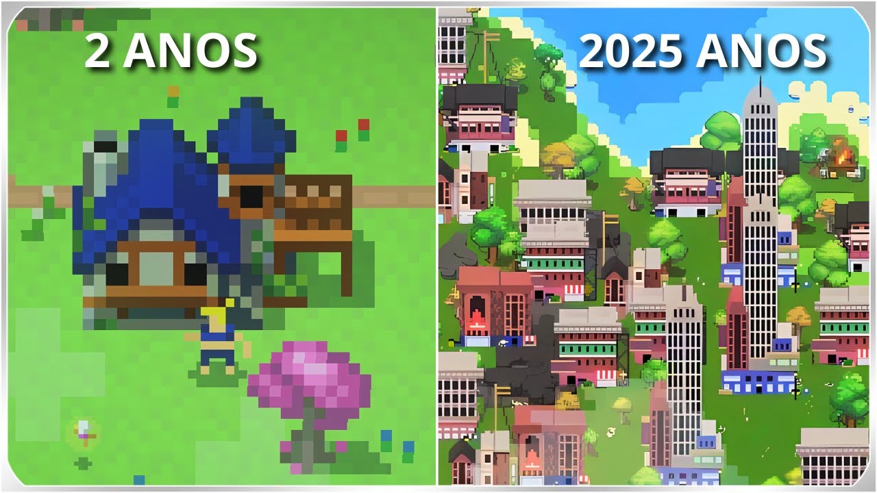 EVOLUI uma Civilização HUMANA até 2025 no WorldBox! 🌏