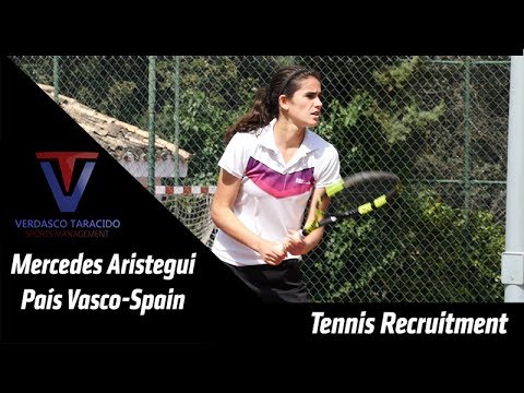 College Tennis Recruitment - Mercedes Aristegui (Spain) - FALL 2018 [COMMITTED]