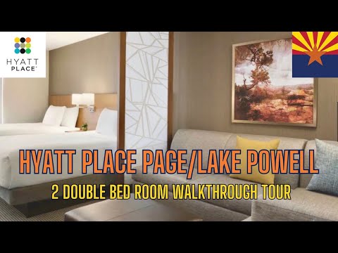 Walkthrough Tour Of A 2 Double Bed Room At Hyatt Place Page / Lake Powell