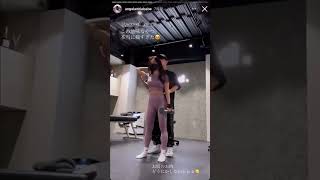 インスタ美女 Anna(@angelanniebabe) ジム トレーニング動画 #shorts