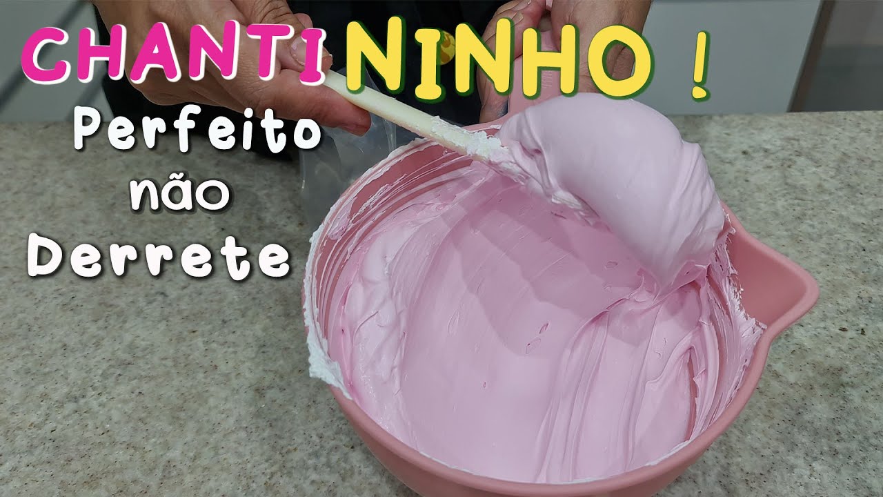 I REVEALED THE RECIPE FOR THE PERFECT CHANTINHO CHANTINHO / I USED A NORMAL MIXER