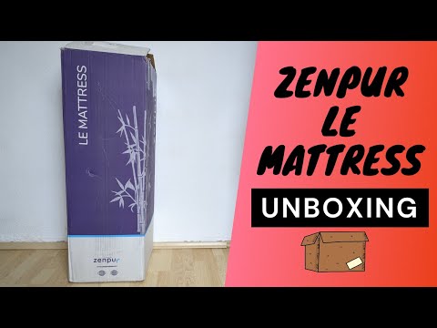 Es wird gemütlich: Zenpur Le Mattress Matratze (Unboxing + Ersteindruck)